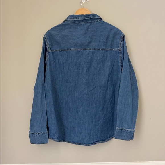 Zara NWT denim button down XL - Picture 6 of 6